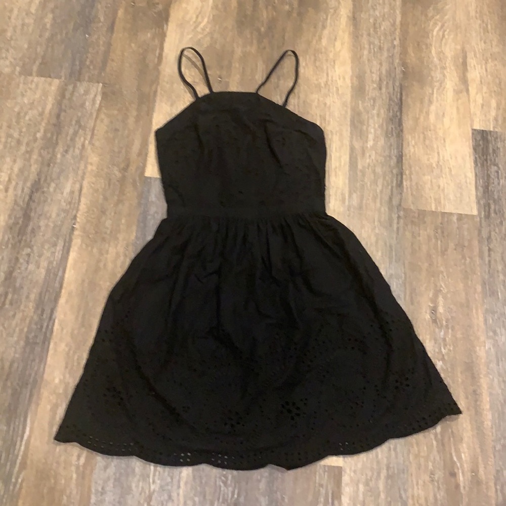 Black Eyelet Sundress